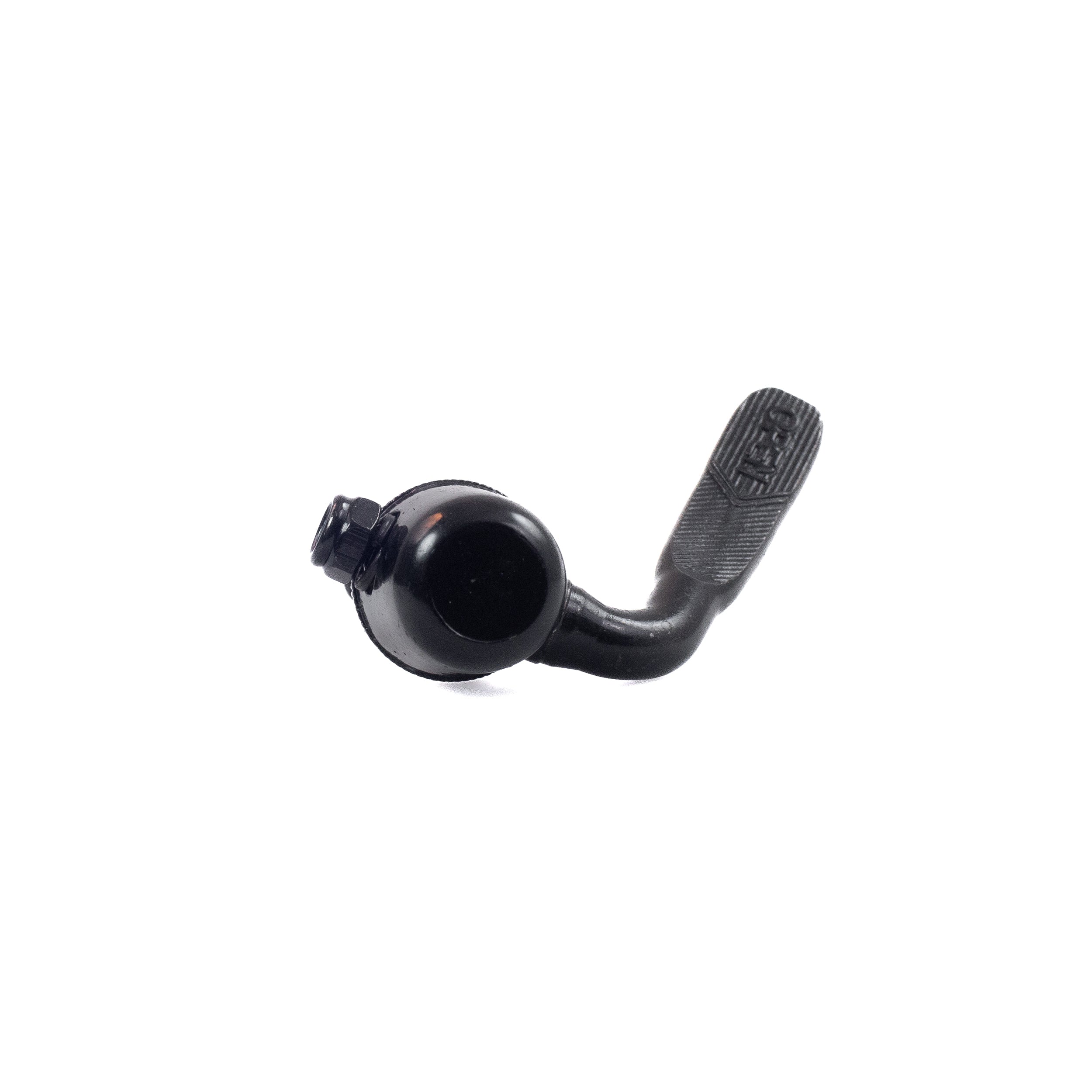 Safety Lock Pin for the GOTRAX GXL V2 Electric Scooter: A black plastic pin with a handle, part of the pivot lever assembly essential for the scooter's folding mechanism.