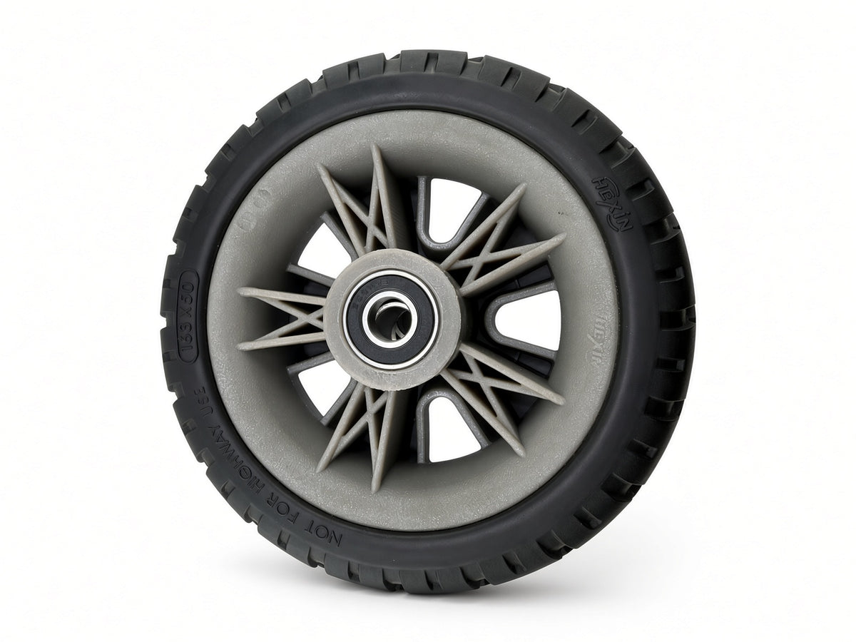 MBW-120A-FWA - Front Wheel Assembly for the Golden Buzzaround CarryOn (GB120) Scooter