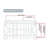 212cc 6.5 HP Engine for Mini Bikes - A detailed schematic showing technical elements of the engine, including the manual pull start, air filter, carburetor, fuel tank, muffler, and spark plug.