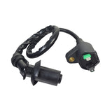 Ignition Coil for 150cc GY6 Yerf-Dog Go-Kart Engines, featuring a black wire with a green and white connector.