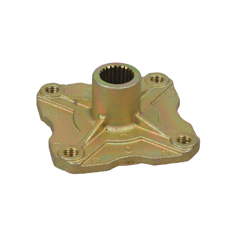 Wheel Hub for TaoTao ATA-110H1 & ATA-110H4 ATVs, a metal square hub with four pre-drilled mounting holes and a central hole, designed for aftermarket replacement on specific ATV models.