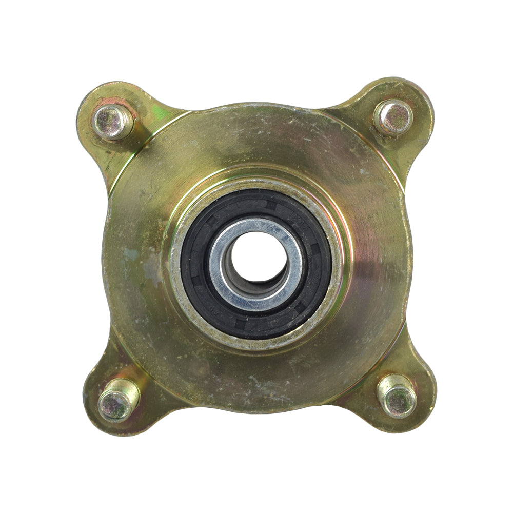 Front Wheel Hub for Hammerhead Off-Road® 150cc Go-Karts, showing a metal circular hub with a central hole, four stud bolts, and six threaded holes spaced 29 mm apart.