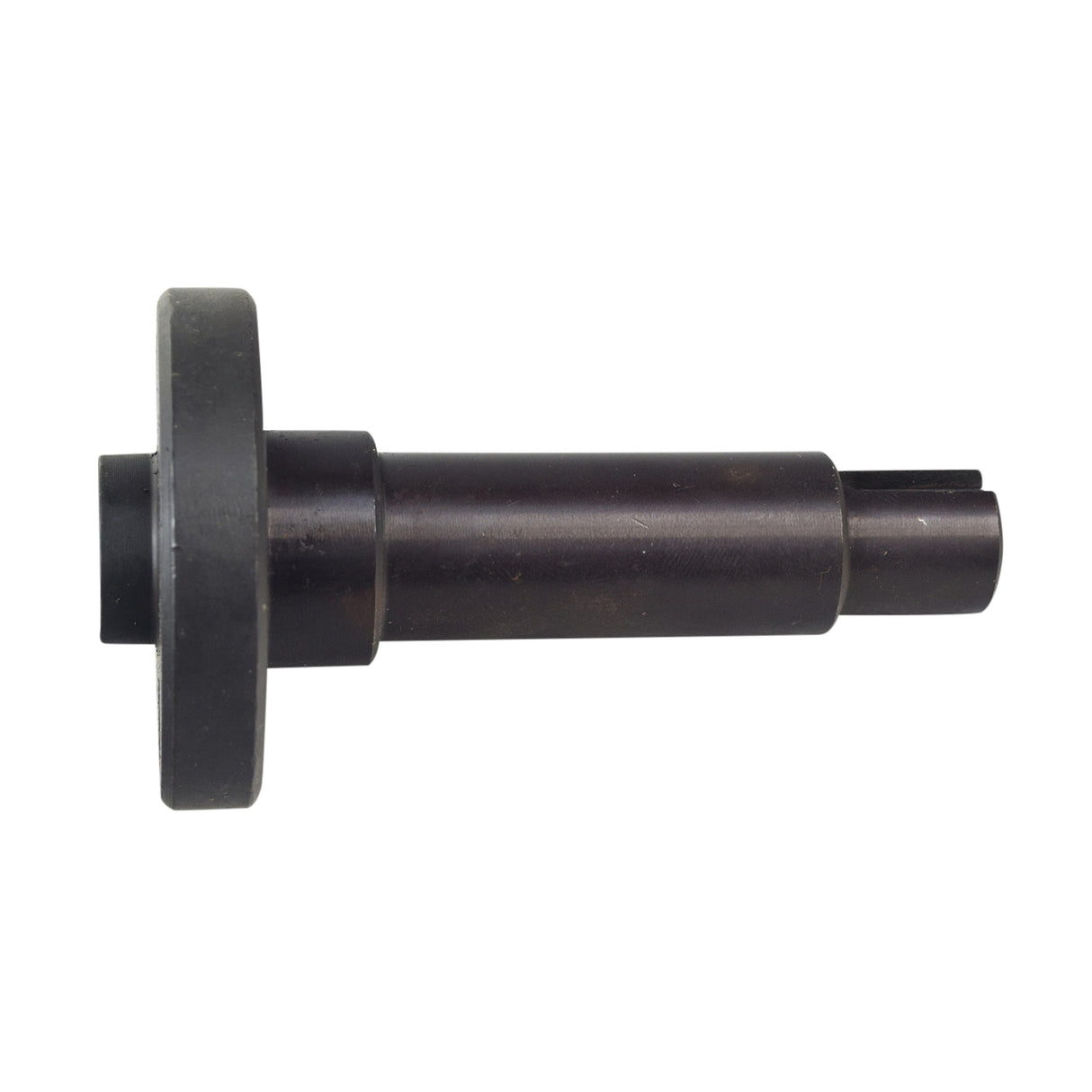 3.72 Sprocket Mounting Hub & Shaft for the Realtree RTK200 Go-Kart, featuring a black metal cylindrical design with a round center, essential for replacing worn-out units on compatible go-karts.