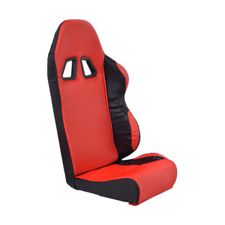 Left & Right Passenger Seat for the Baja Dune (DN250) Go-Kart, featuring a two-tone design with convenient back vents, shown close-up to highlight its detailed craftsmanship and sturdy upholstery.