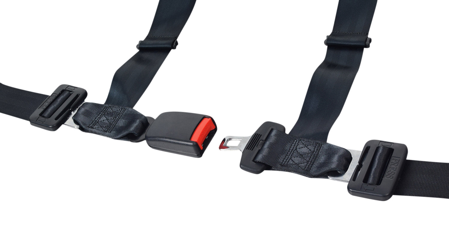 Seat Belt for the Coleman CK100 Go-Kart, featuring a durable black strap and secure buckle, ensuring safety during rides.