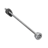 Steering Bolt with Wedge for the Razor Pocket Mod Petite, featuring a chromed metal rod with a rubber seal and integrated top cap, designed to secure the handlebar firmly in place.