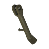 Kickstand for the Baja Mini Bike MB165 & MB200 (Baja Heat, Mini Baja, Baja Warrior) - green metal kickstand with a screw, designed as a replacement for various Baja Mini Bike models.