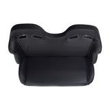 31-1/2 Black Double Seat for the Coleman CK196-T 196cc Go-Kart, featuring two handles and back vents designed for securing seatbelts. Ideal for enhancing go-kart safety and comfort.