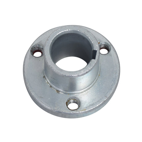 Brake Disc & Sprocket Mount Hub for the Pulse ATV Quad Ride-On, showing a metal object with multiple holes and a central circle, close-up views highlighting nuts, pipes, and screws.