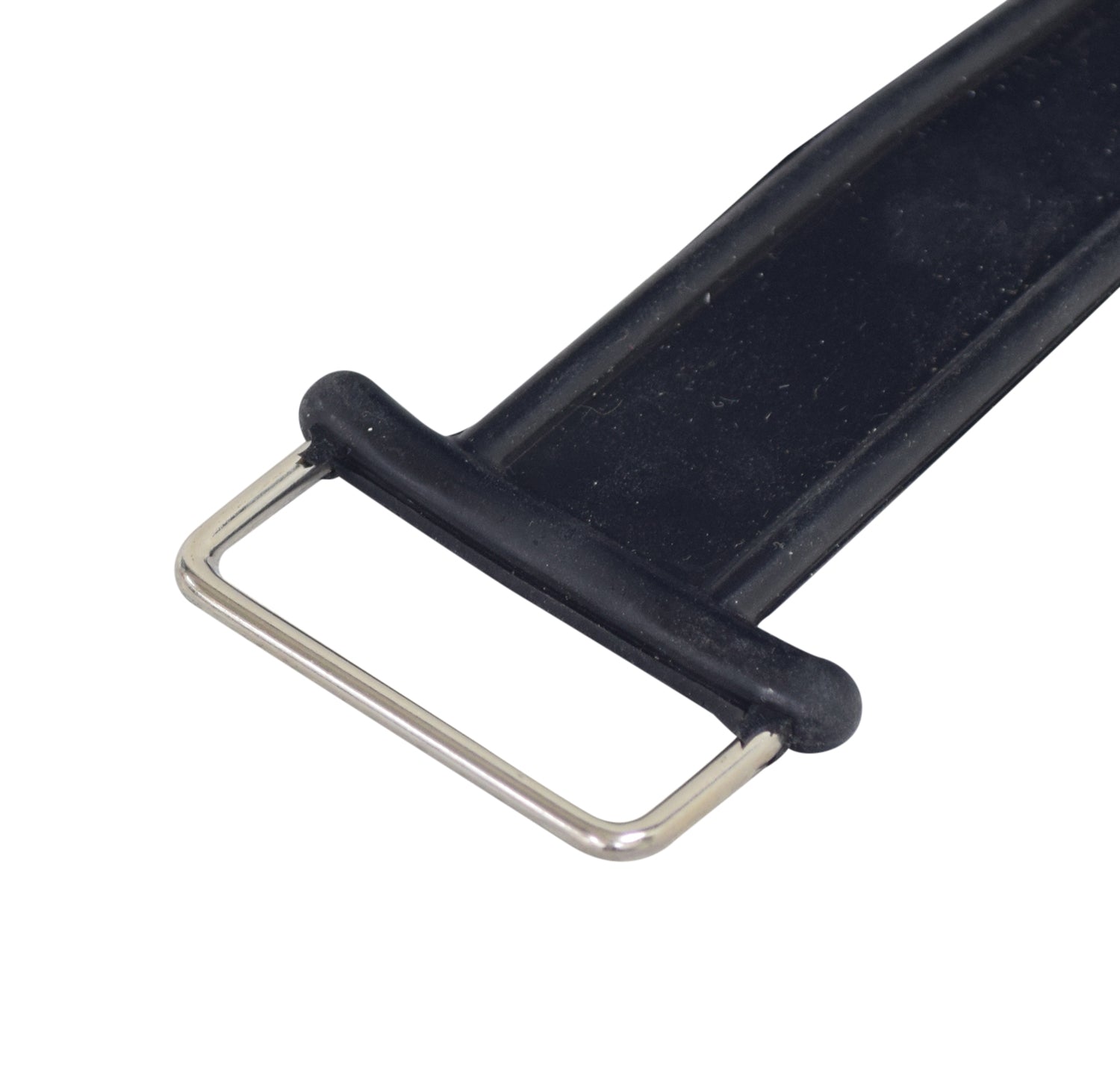 Battery Strap for the Pulse ATV Quad Ride-On, featuring a metal buckle, designed to secure batteries in the compartment. Suitable for various applications beyond the Pulse ATV Quad Ride-On.