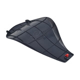 Seat for the Rollplay Nighthawk made of durable black plastic, featuring a red lock knob.