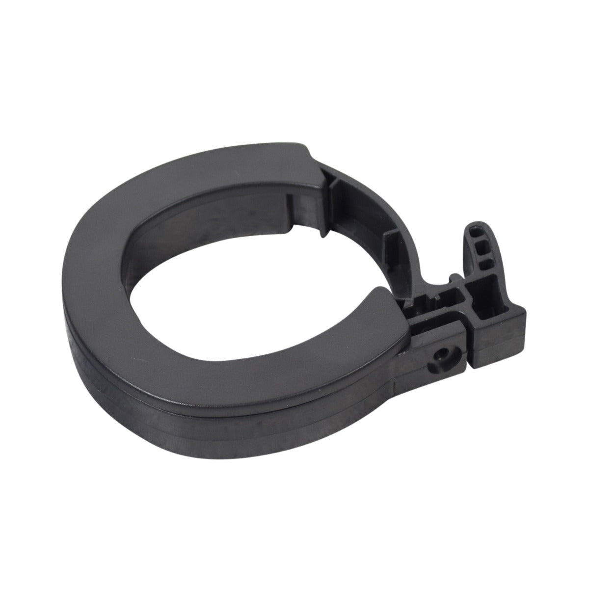 Limit Ring for the Ninebot MAX G30 Scooter, featuring a sturdy black plastic ring with a clamp and screw, essential for the scooter's folding mechanism, ensuring durability and reliability for urban commuting.