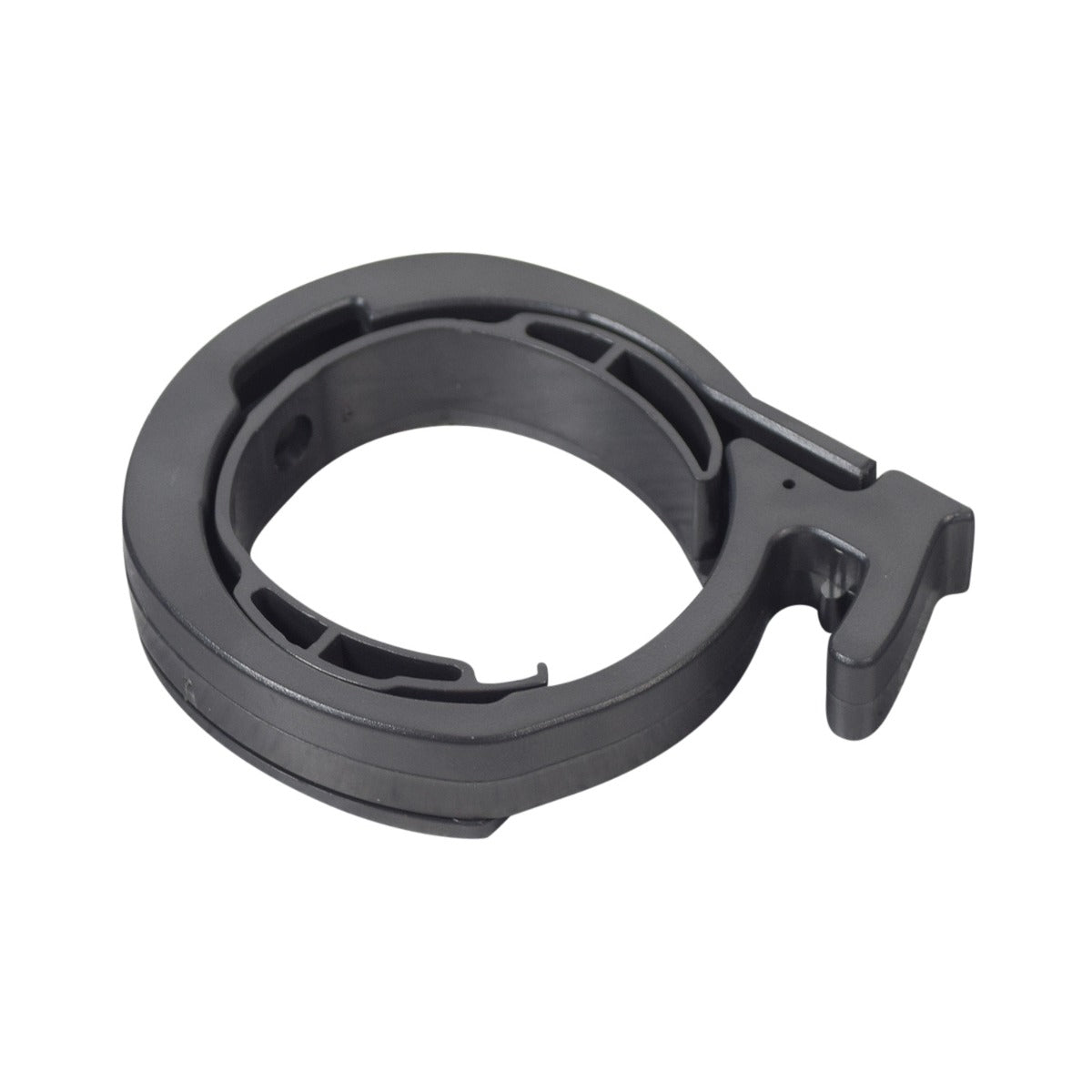 Limit Ring for the Ninebot MAX G30 Scooter – a black ABS plastic ring with holes, featuring a clip and a handle, essential for the scooter's folding mechanism.