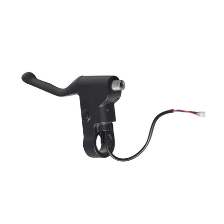 Brake Lever for the Ninebot MAX G30 Scooter, showing a black handlebar with a brake cable and lever, designed for adult hands. The image highlights the compact, enclosed wiring.