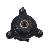 Front Wheel Hub with 8 mm Studs for TaoTao ATK125A & GK110 Go-Karts, featuring a black metal structure, visible bolt, and nut, designed with BB6202 bearings and three studs.