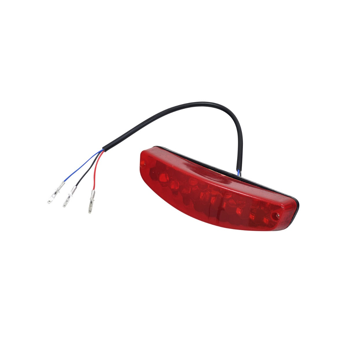 LED Tail Light for TaoTao ATA110B, ATA110B3, & Boulder B1 ATVs, & GK110 Go-Kart, featuring a red lens with visible wires and 18 LED diodes mounted on a circuit board.