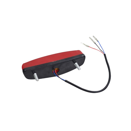 LED Tail Light for TaoTao ATA110B, ATA110B3, & Boulder B1 ATVs, & GK110 Go-Kart, featuring a red and black rectangular body with attached wires.