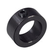 1-1/2 Diameter Steel Shaft Collar with 1 Bore & Set Screw, featuring a black circular design with a visible screw, perfect for securing wheels on a 1 axle shaft for all-terrain use.