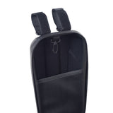 Front Handlebar Case for Hover-1 Electric Scooters, black with zipper and Velcro straps, designed for carrying essentials securely on the handlebar.