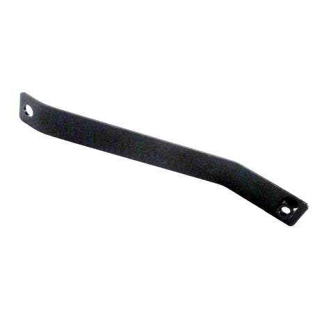 Exhaust Cover Long Bracket for the Baja Mini Bike (MB200), a black metal tool with multiple holes and a lever-like handle, designed for replacement on the MB200 model.