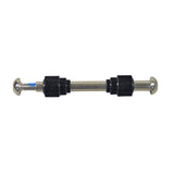 Wheel Axle Bolts for the Razor Phase Two & RDS Dirt Scooters (Set of 2) featuring two metal rods with black and silver screws, complete with nuts and spacers.