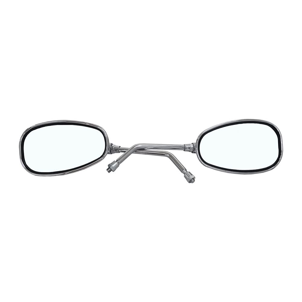 Chrome Left Hand Mirror For Genuine Buddy / Scooter | OEM Replacement