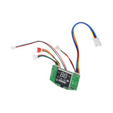 Bluetooth Speedometer with Wiring Harness for the Hover-1 Eagle Electric Scooter, featuring a close-up of the internal circuit board, wiring, display panel, and connectors for mounting on the handlebar T-section.