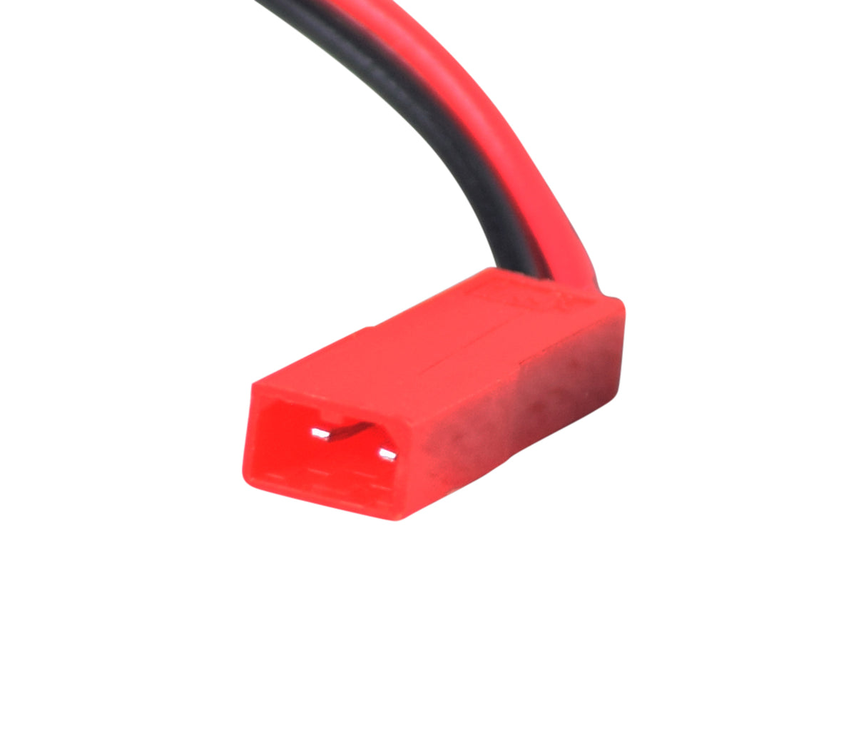 Close-up of the Coaxial Charger Port for the Hover-1 Eagle Electric Scooter, featuring a 5.5 mm female coaxial aperture with two attached wires.