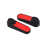 Bumper & Reflector Kit for the Hover-1 Eagle Electric Scooter: A 5-piece black plastic set featuring four pieces with red reflectors, and a U-shaped piece for the front edge of the deck assembly.