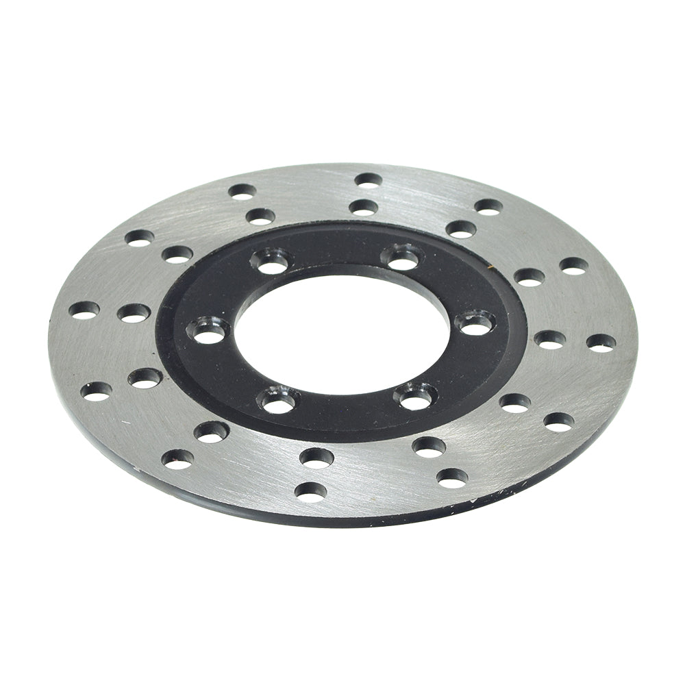 5 Disc Brake Rotor for 150cc & 250cc Baja, Hammerhead, & Trailmaster Go-Karts, featuring a circular metal design with multiple holes, essential for various Chinese-made go-karts and dune buggies.