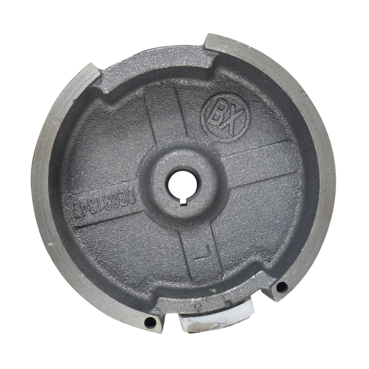 Single Magnet Flywheel for Coleman KT196 & CK196 196cc 6.5 Hp Go-Karts, featuring a circular design with a central conical mounting hole, suitable for various 6.5 Hp engine models.