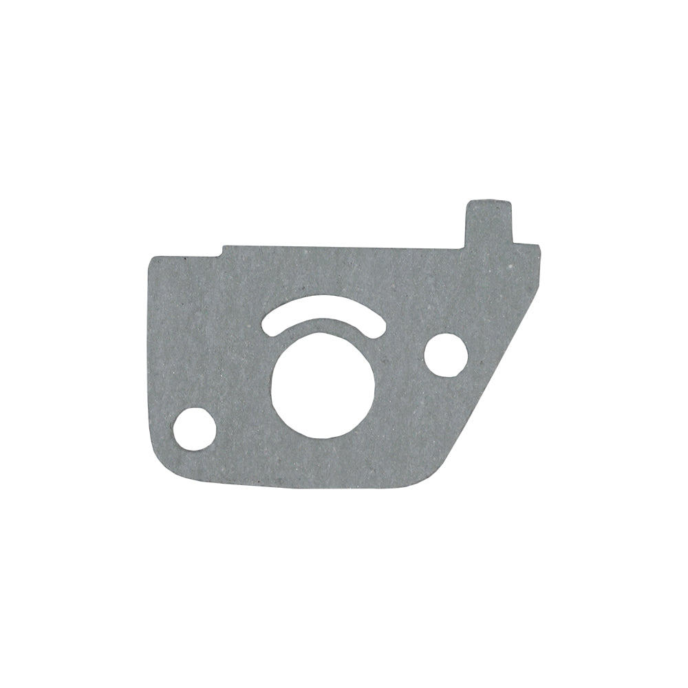 Carburetor, Air Cleaner, & Air Inlet Gasket for the Baja Doodle Bug (DB30), featuring a grey piece of paper with a white circle and curved line, designed as a universal replacement for multiple gaskets.