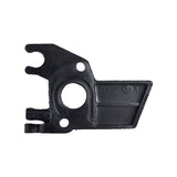 Carburetor Insulator Plate for the Baja Mini Bike (MB200) featuring a black metal structure with multiple holes, designed for optimal fit and performance.