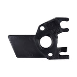 Carburetor Insulator Plate for Predator 224cc 6.6 HP Engine; a black plastic plate with multiple holes, measuring 3-5/8 by 2-1/2, designed for go-karts or mini bikes.