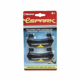 Replacement Spark Cartridges for Razor eSpark, FlashRider 360, & Spark Kick Scooters in a package, ensuring your scooter remains vibrant and eye-catching.