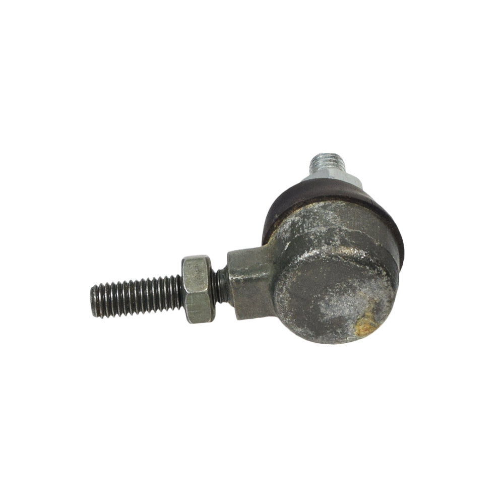 Tie Rod Ball Joint with M8 Thread for the Kandi 110GKG-2 & 49FM5-E Go-Karts, shown as a metal object with visible screws and bolts, essential for steering system replacement.