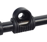 Steering Box Assembly for the Kandi 110GKG-2 Dune Buggy, featuring a black tube with a hole, part of the central steering system including inner tie rods and housing.