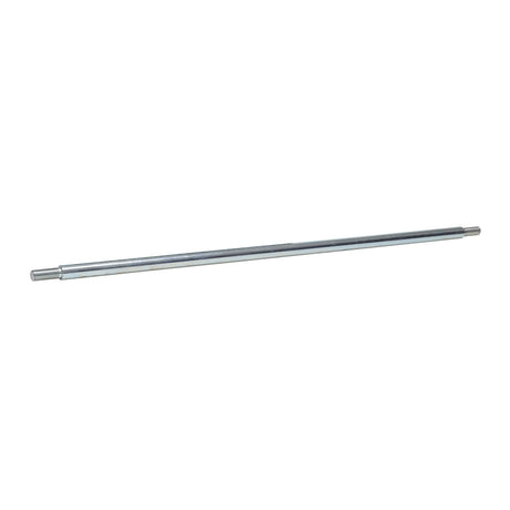 1 Diameter Axle Rod for Go-Karts, a long steel rod with stepped ends and fine-threaded ends, shown against a white background.