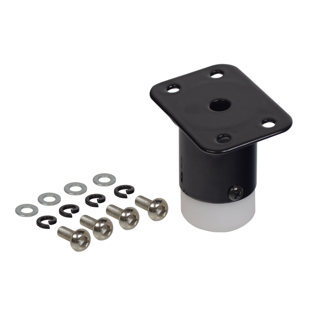 Stabilizing Post for the Razor Crazy Cart, a black and silver metal component with screws and bolts, designed to enhance stability and safety for the electric go-kart.