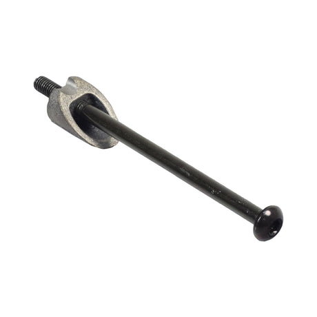 Steering Bolt with Wedge for the Razor Crazy Cart Shift (Versions 1+) & Crazy Cart Shift Lightshow, a metal tool with a screw, crucial for locking the steering wheel securely in place.