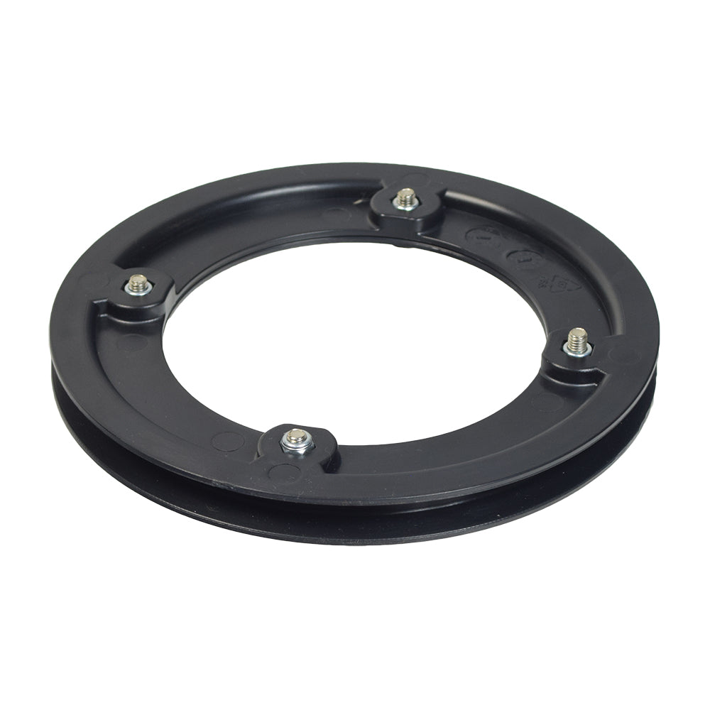 Inner & Outer Chain Plate for the Razor Crazy Cart XL (Versions 1-4 & 6+), featuring two bolted black plastic discs with visible screws for smooth chain movement over the sprocket.