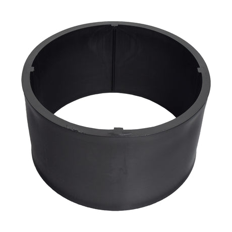 10x4.50-5 PVC Plastic Tire Sleeve for Drift Trikes, a black circular sleeve designed to fit tightly on slick tires, enhancing drift performance by reducing traction.