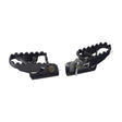 Foot Pegs for Coleman RB200 & Monster Moto / Mega Moto MM-B212 Mini Bikes (Set of 2), showing two sturdy metal foot pedals with mounting pins included for easy installation.