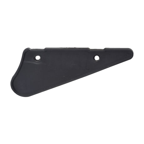 Lower Chain Guard for the Monster Moto / Mega Moto Classic 212cc (MM-B212) Mini Bike, black plastic with multiple holes, designed to attach to the lower rear section of the bike frame.