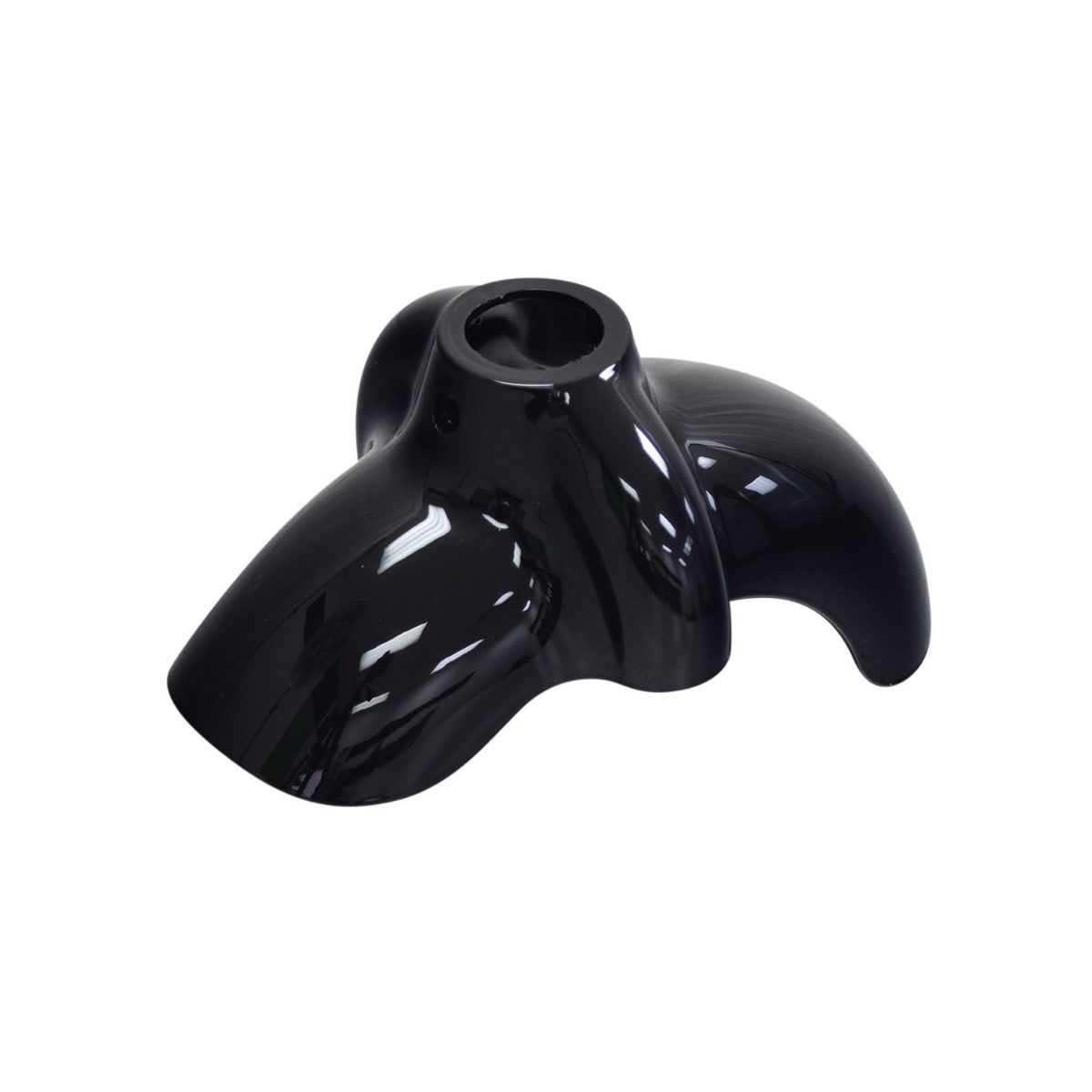 Front Fender for the Hover-1 Alpha Electric Scooter, featuring a sleek design with a durable, glossy finish. This replacement fender ensures a perfect fit and helps prevent mud and water splashes.