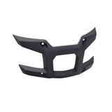 Front Bumper Guard for the Coleman AT125-EX ATV, a black plastic grille with multiple holes, designed as a decorative component for the ATV's front guard steel frame.