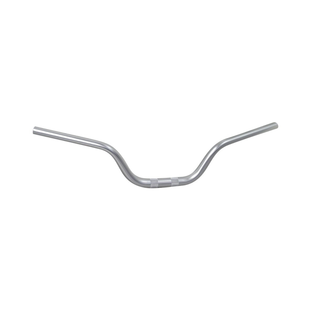 Handlebar for Coleman AT125-EX & AT125-UT ATVs, shown close-up, featuring a 28-1/2 wide silver alloy tubing with a sandblast finish, essential for reliable steering on rough terrain.