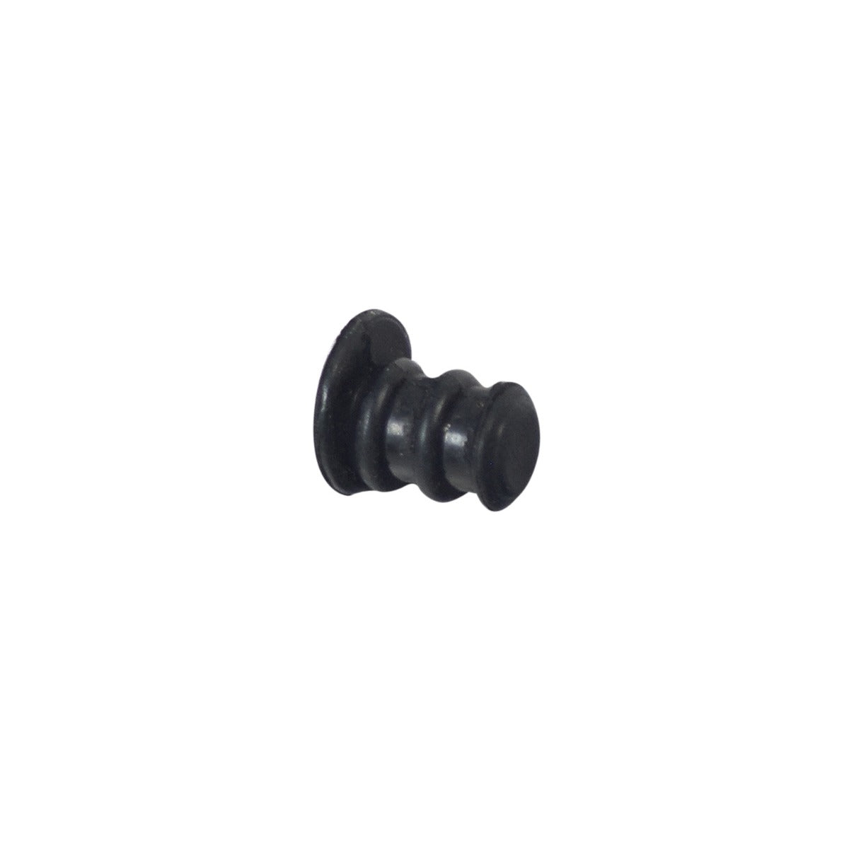 Steering Shaft Dust Cap for the Coleman AT125-EX ATV, a small black rubber plug designed to seal and protect the ATV's steering gear from dust and moisture.