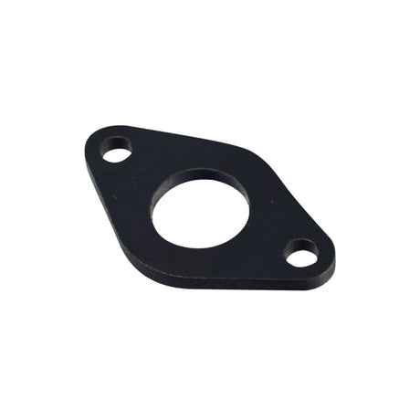 Intake Gasket for the Coleman AT125-EX ATV, a circular black metal object with holes, featuring a groove on one side matching the carburetor's O-ring.