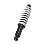 Rear Shock Absorber for Coleman AT125-EX & AT125-UT ATVs, showcasing a sturdy black and white coil spring designed to provide a smoother, more comfortable ride by replacing worn-out shocks.